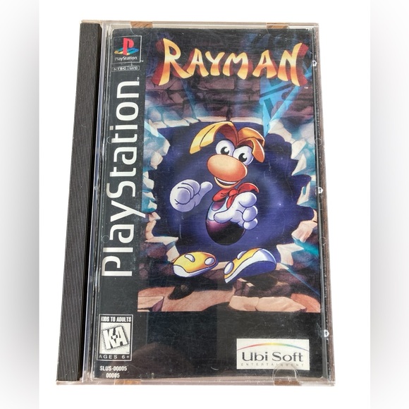Other - RARE Rayman LONG BOX Original Works with Both PlayStation 1 & PlayStation 2